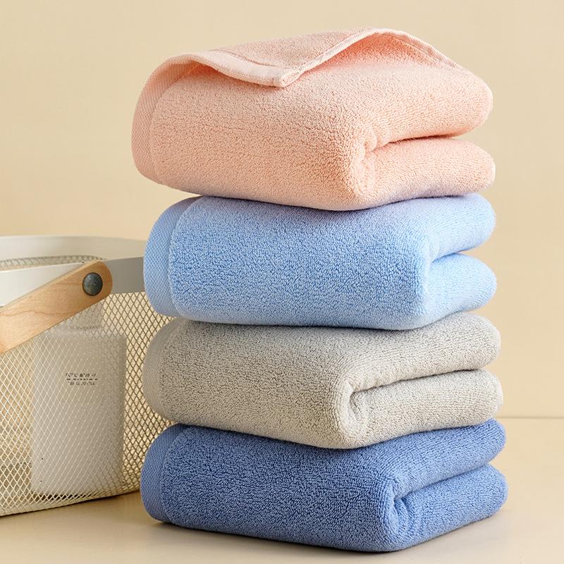 Preferred Combed Xinjiang Long Velvet Cotton Thickened Cotton Adult Face Wash Towel Can Be Hung with Soft Absorbent Facial Towel