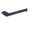 Minimalist Matte Black Wall-Mounted Towel Bar