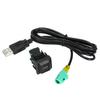 USB   Cable Adapter CD Player Radio Wire Cable Replacement for     130cm