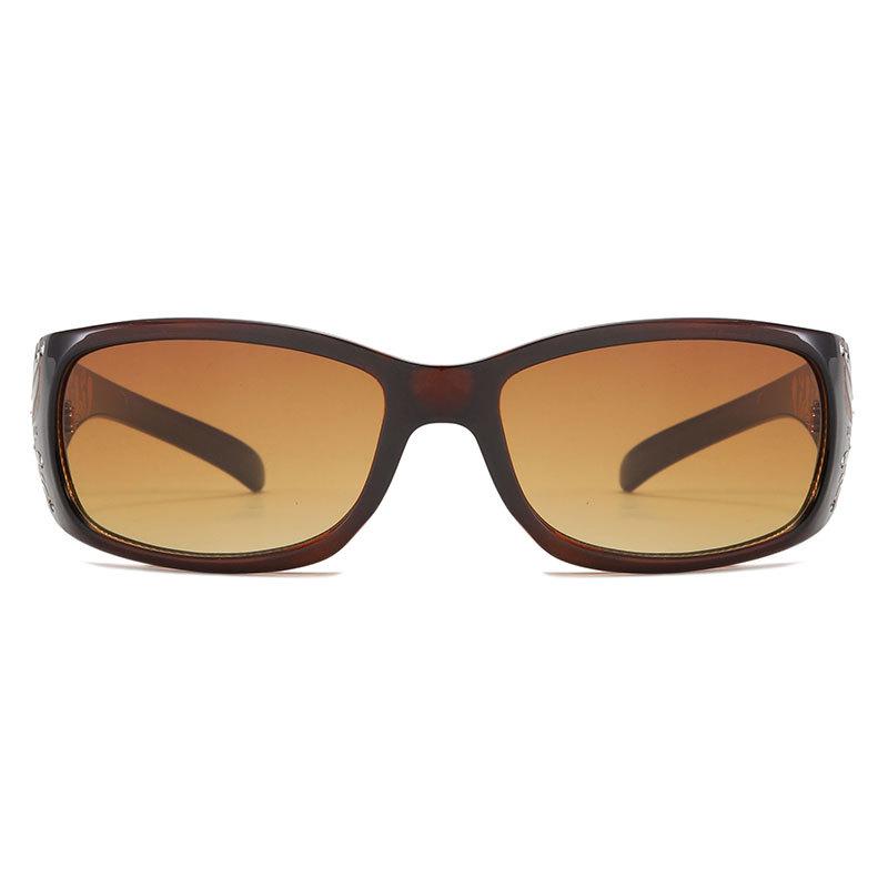 Women's Trendy Laser-Inlaid Diamond Sunglasses - Anti-UV Fashion Glasses