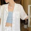 Fashion Acrylic Heart Pendant Necklaces for Women Hot Girls Snowflake Necklace