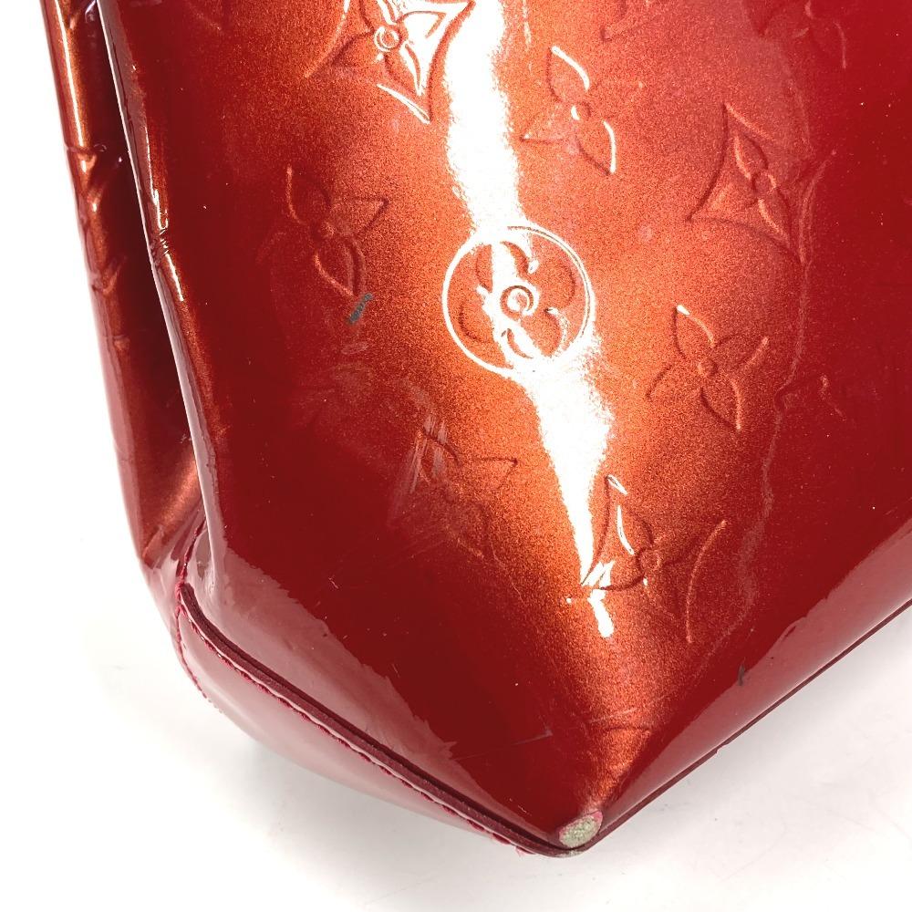 Louis Vuitton M93642 MonogramVernis Wilshere PM Hand Bag Tote Bag Pomdamul Red