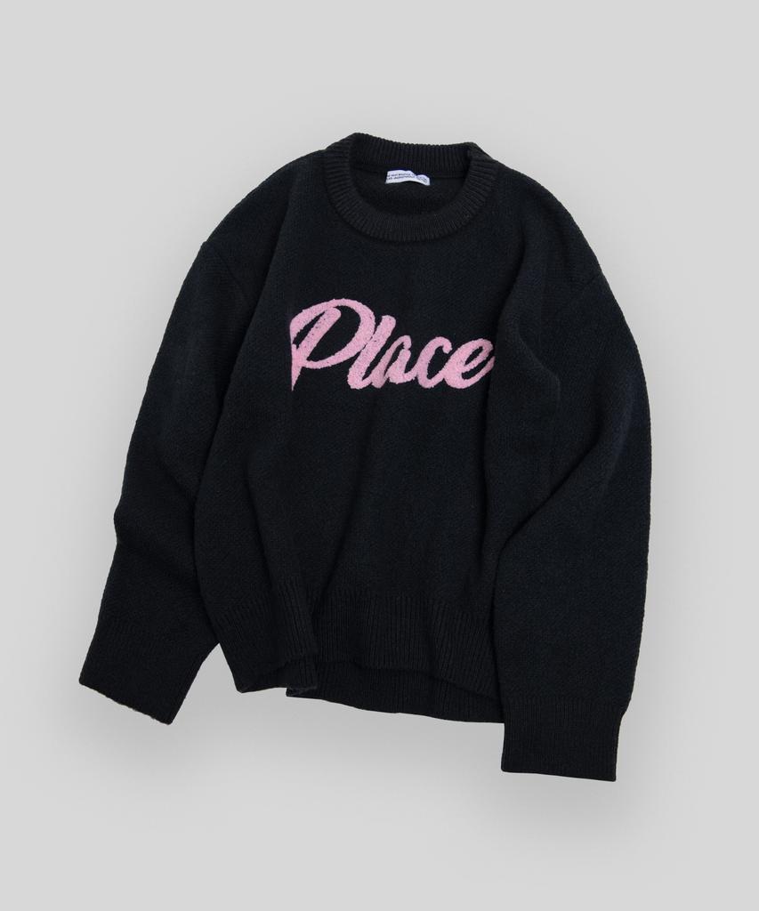 PLACE STUDIO Soft Logo Pullover Color Block Knit T-Shirt _ 3 Colors