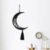 Bohemia  Moon Pendant Handicraft Charm Art Crafts Decor Supplies for Indoor Outdoor Garden Yard Decor Gift