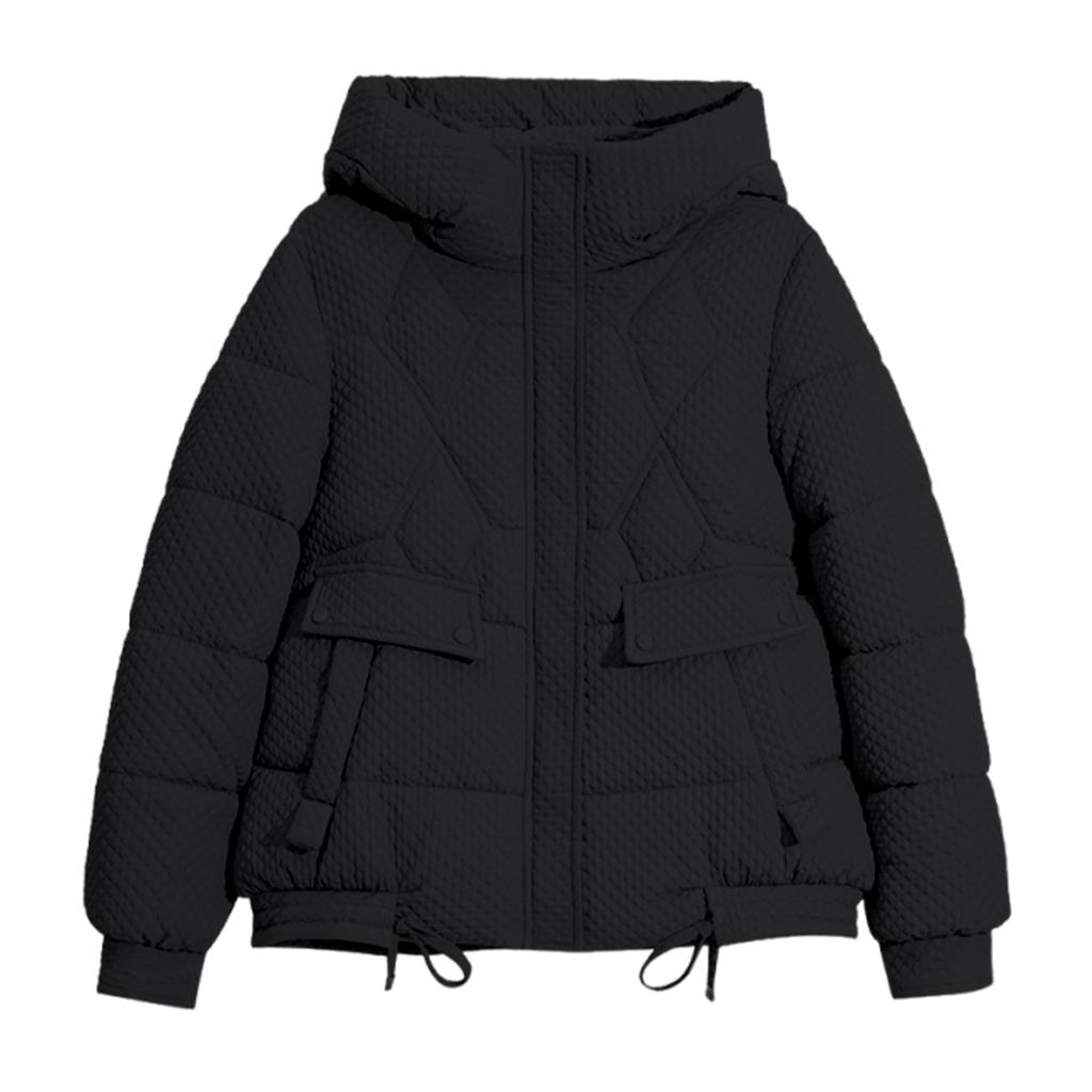 Women's Winter Warm Cotton Jacket Single Breasted Zipper Jacket