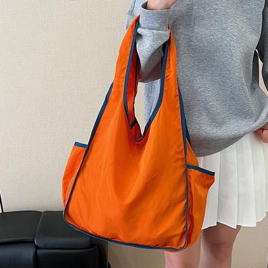 Shopping Bag High-Density Nylon Fabric Lightweight Waterproof Foldable Large Capacity Shopping Tote Travel Shopping Bag