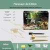 Dinosaur Fossil Excavation Toy - Gem and Skeleton Treasure Hunt for Kids
