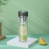 LOCK&LOCK LLG629 Double-Layer Glass Tea Infuser Bottle