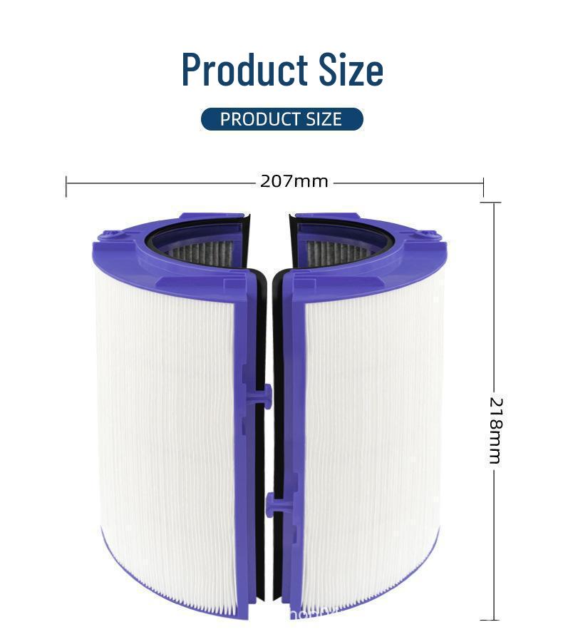 Activated Carbon Filter Mesh for Dyson TP06/HP06 Bladeless Fan Purifier