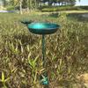 Bird Bath And Feeder Metal Bird Bath with Lotus Leaf Design Bird Feeder Outside Standing