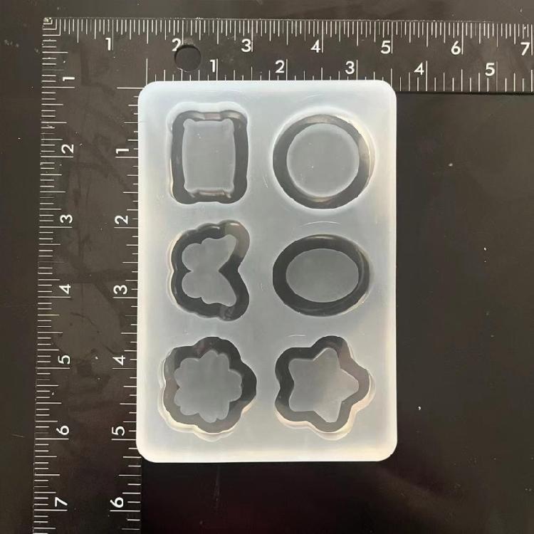 Butterfly Heart Quicksand Silicone Mold DIY Craft Keychain Pendant Mould Jewelry