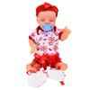 Lalka Niemowlę Reborn 18 cali Lalka Noworodek z Ubraniami Butelka do Karmienia Kolekcja Prezentów dla