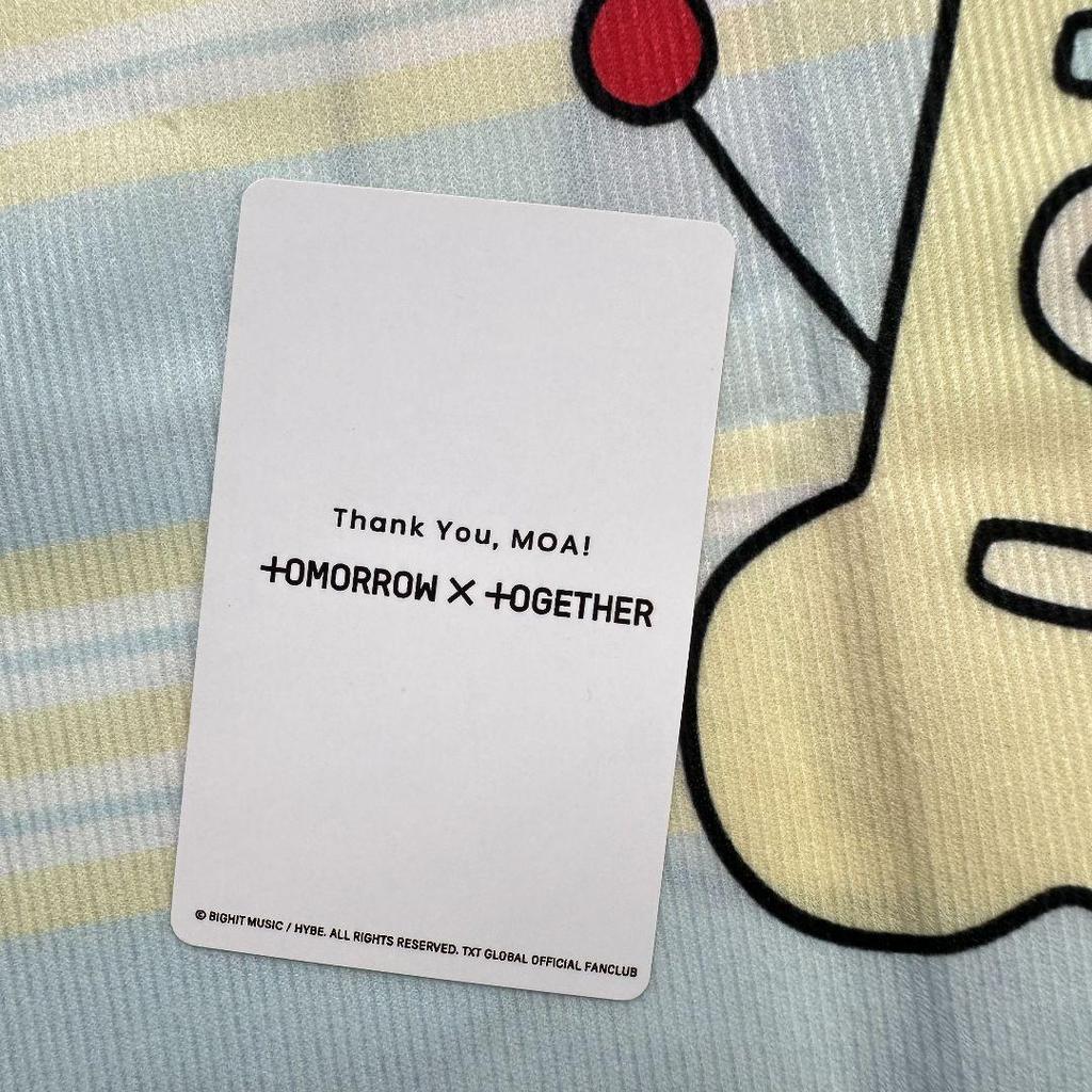 [USED] TXT Beomgyu FC Benefits New Membership Fan Club Friend Referral Trading Card