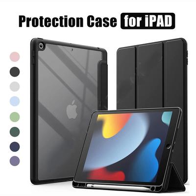 Luxuriöse Flip-Lederhülle für IPad 9. 10. 2022 Generation Smart Case Funda für IPad Pro 11 Air 5 3 4 Gen 6. 7. 8. 9 Mini 6 Transparente Hülle
