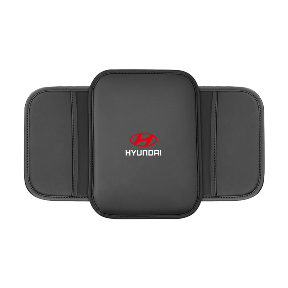 pujhx9 Car Armrest Box Pad Center Console Arm Rest Protector Cover For Hyundai i10 i20 GDI Creta Tucson Solaris Elantra Santa Fe Kona