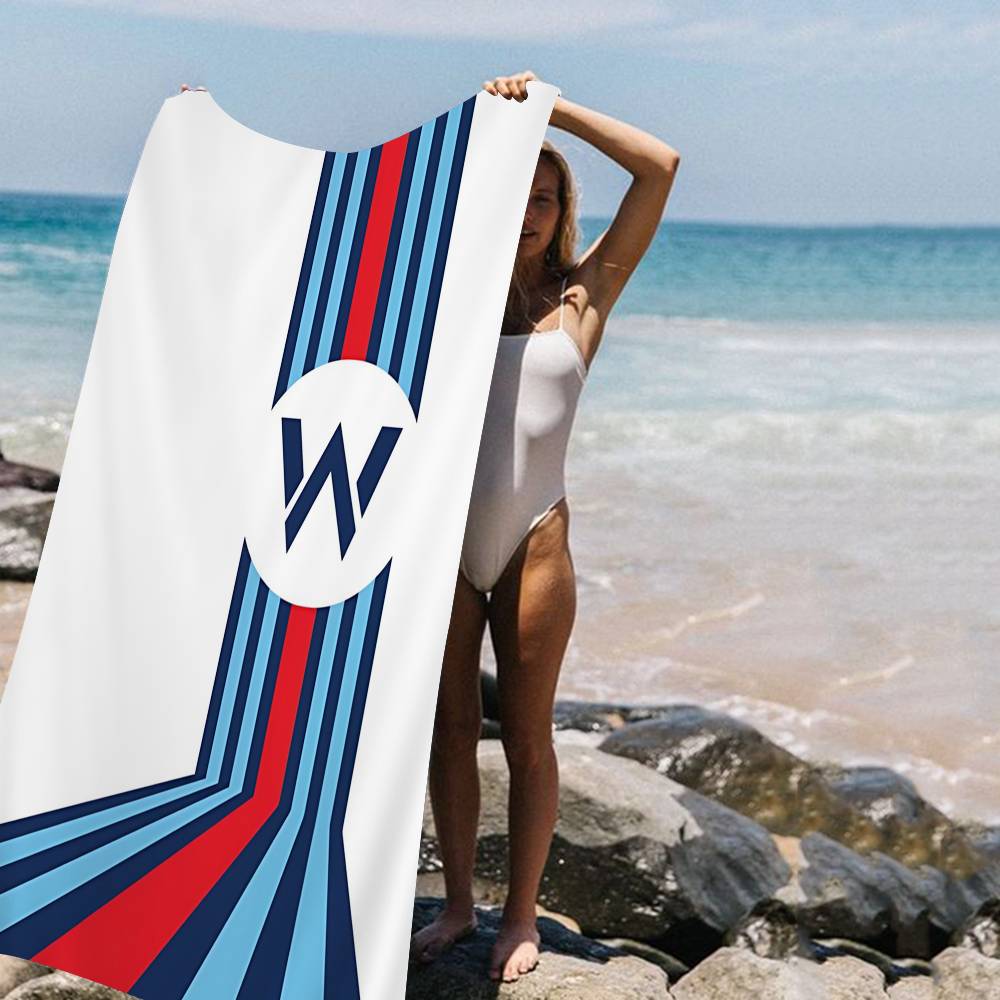 M-Martini Racing Toalla de Baño Microfibra Suave Absorbente de Agua Transpirable Para Niña Niños Decorativa Dibujos Animados Toalla de Playa