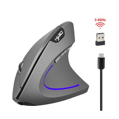 Mouse ergonomic Mouse optic vertical de înaltă precizie Mouse pentru computer fără fir DPI reglabil