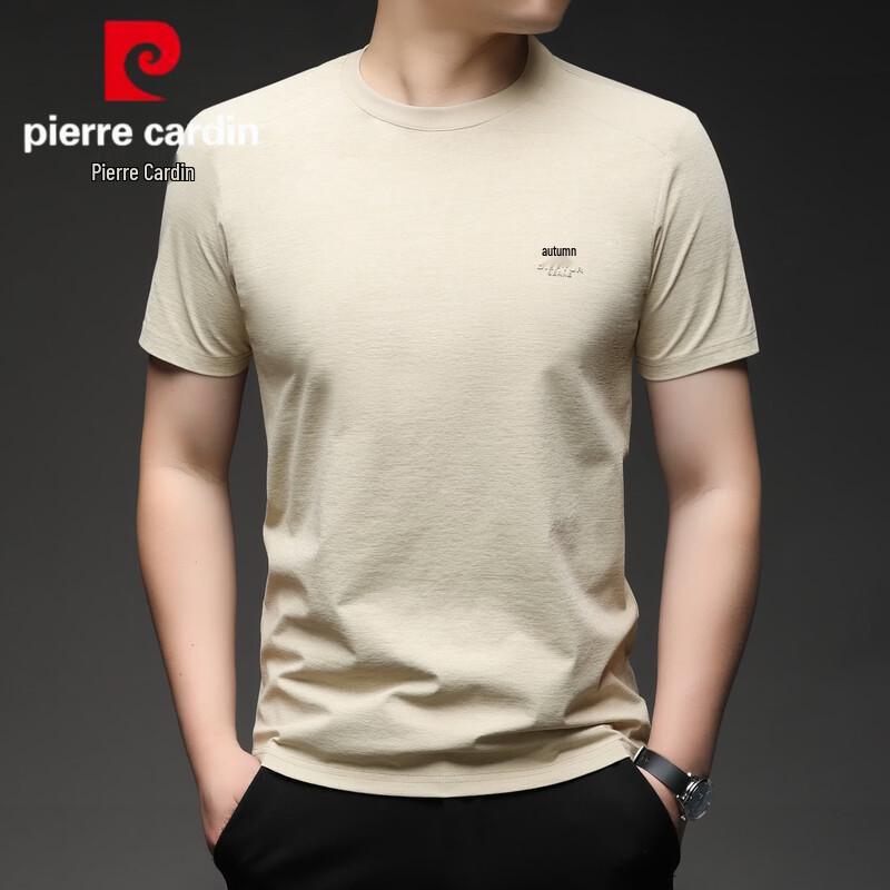 Pierre Cardin Men s Summer Round Neck Short Sleeve T-Shirt L