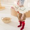 6 Pairs Long Boot Socks Leg Warmer Stockings Calf Socks for Baby Kids Bowknot Design Over Knee Stockings Child Socks