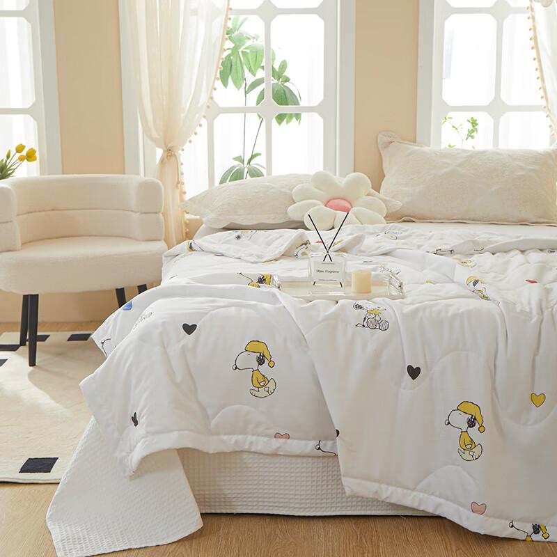 

SNOOPY Mugwort Soy Fiber Summer Quilt