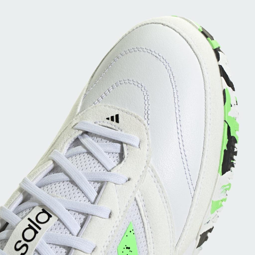 adidas Top Sala Competition 2 Indoor Boots JH6294 Unisex Performance Sports Shoes Cloud White / Lime Burst / Core Black