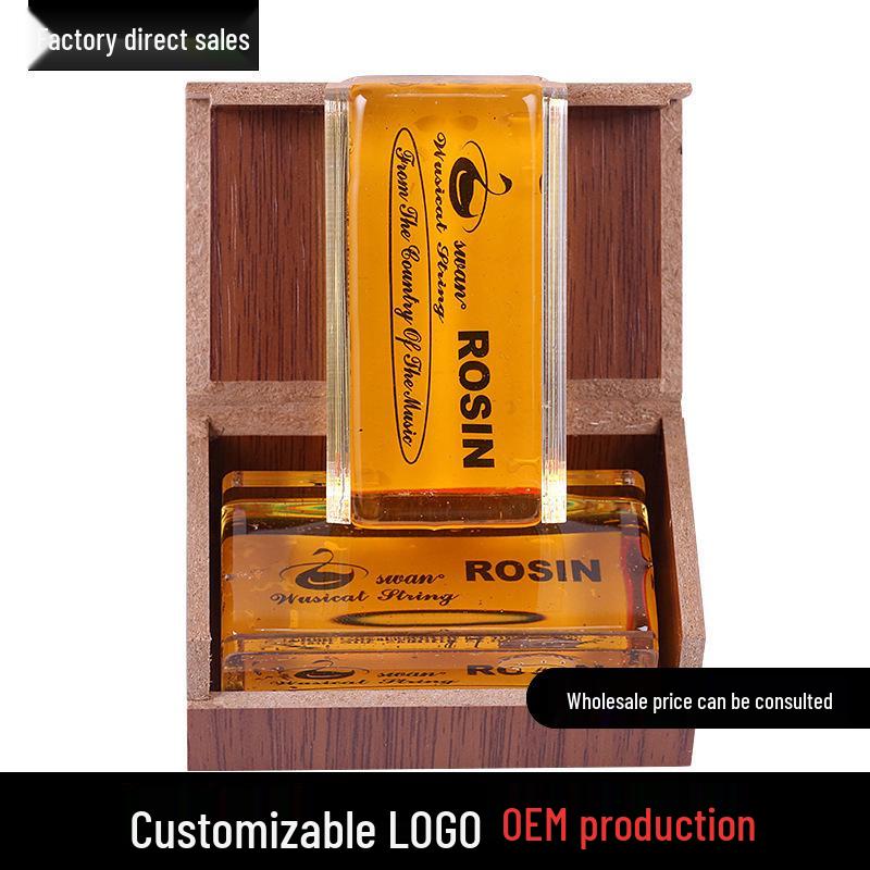

Dust-Free 8010 Rosin for Violin, Erhu, and Cello in Wooden Box