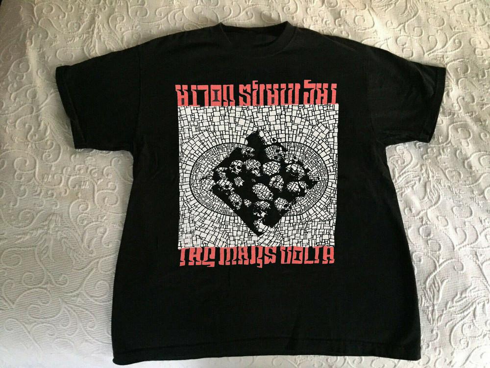 

The Mars Volta Tour 2005 T-Shirt Short Sleeve Cotton Black Men S to 5XL AH1402 Unisex T-Shirt L