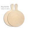 Multi-Functional Linden Wood Pizza Board and Shovel