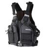 LITTLE PRESENTS DTP Kayak Fishing PFD Life Jacket - Gray - Specialized Personal Flotation Device for Kayak Anglers with Detachable Pockets