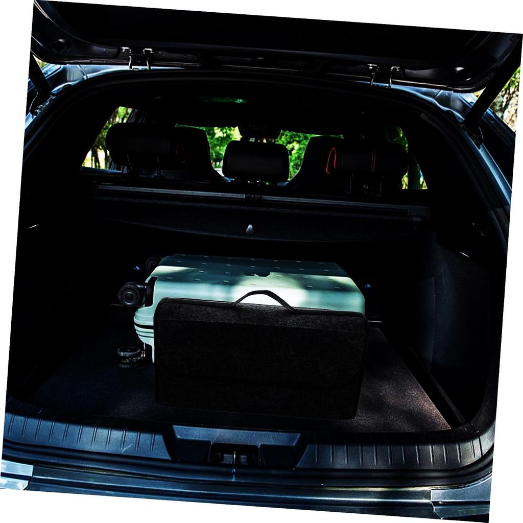 Foldable Car Trunk Felt Storage Organizer