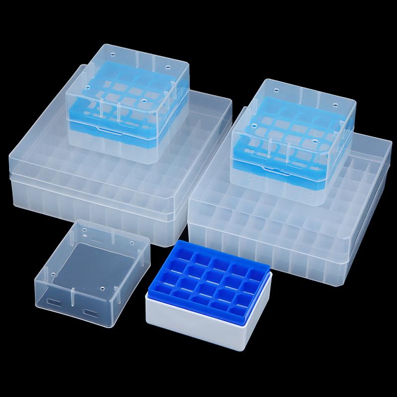 Test Tube Holder Centrifuge Tube Rack Box With Cover Centrifugal Tube Support