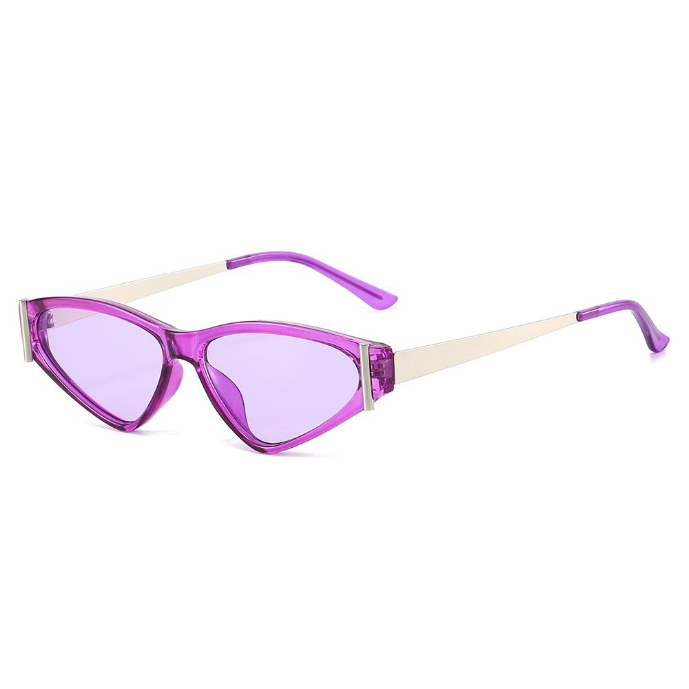  New Ins Popular Fashion Cat Eye Women Sunglasses Shades UV400 Retro Candy Color Men Sun Glasses