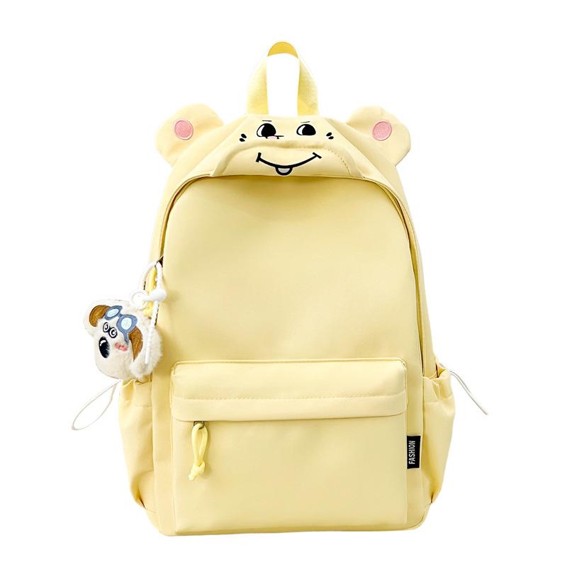 Schoolbag Casual College Student School Bag Female Junior High School Student Simple Versatile Large Capacity Computer Travel Backpack High School
