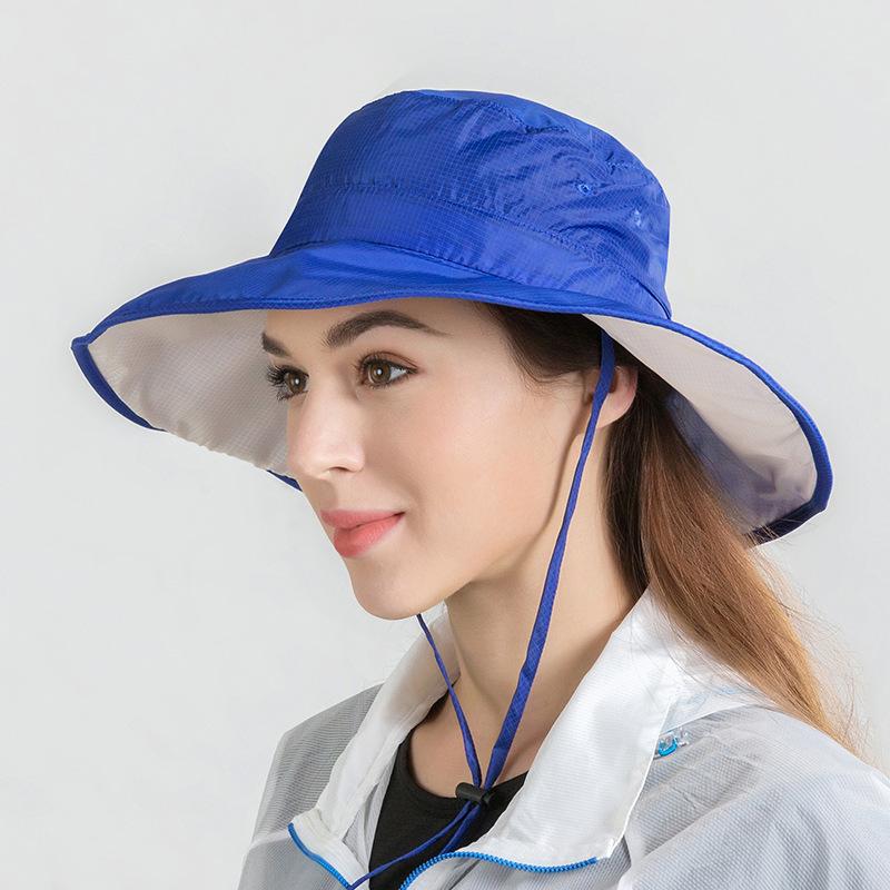 

Новая шляпа-панама, складная универсальная солнцезащитная шляпа, шляпа-цилиндр универсальная, солнцезащитная шляпа M（56-58cm）