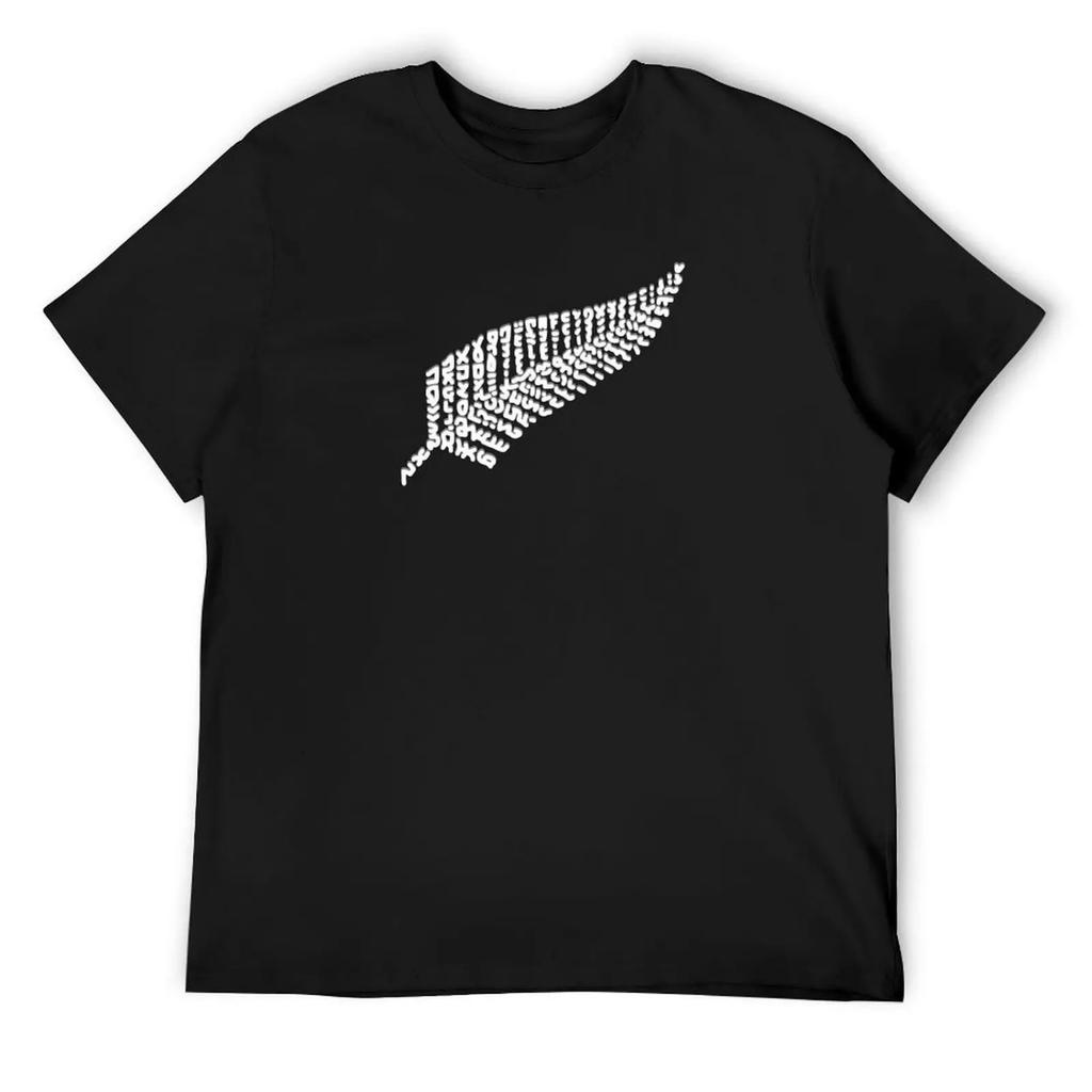 Silver Fern T-Shirt vintage anime shirt street wear luxury designer vintage oversized t shirts for men