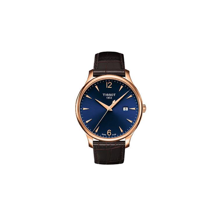 

TISSOT Junya Collection Quartz Movement Men s Watches Watch 42mm Blue Dial Stainless Steel Case Leather Strap T063.610.36.047.00 Blue
