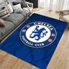 Chelsea FC Logo Carpet Design suitable as a non-slip mat for the living room or bedroom sofa
