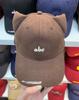 Embroidery Letters Baseball Cap Kitten Ears Cute Cap Children Casual Versatile Fashion Show A Small Trend