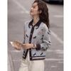 Demana Women's Wool & Silk Blend Jacquard Knit Cardigan