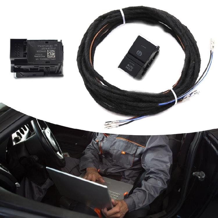 Auto Hold Switches Wire Cable Harness Replaces 17G927225 Electronic Parking Hold Hand Brake Switches