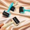 1pc Blue & White Rubber Rolling Tool Ideal for Printmaking and Textile Projects, Art Craft Rolling Tool Ergonomic Handle Art Supplies