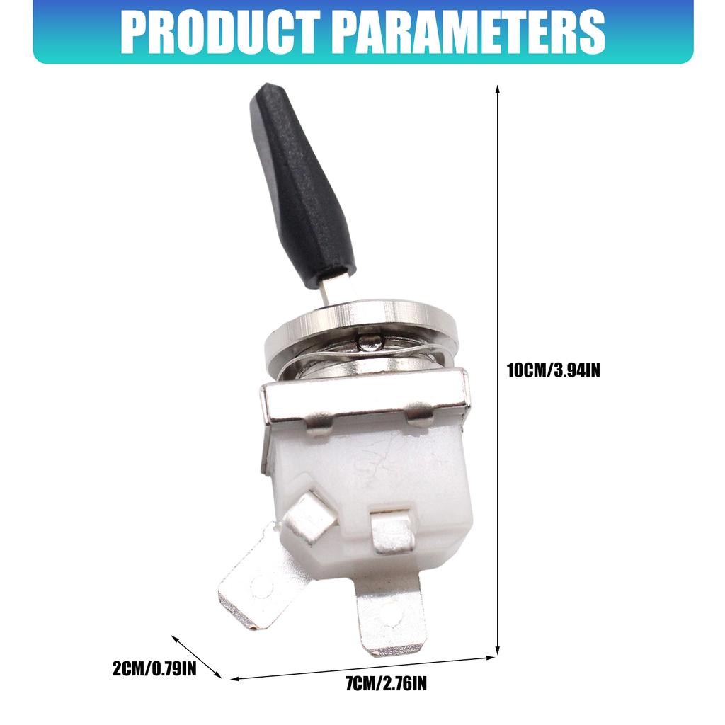 Automotive Toggle Switches For 31909 65SA SPB200 Car Cabins Easy Mounting Single Poles On Off Toggle Switches