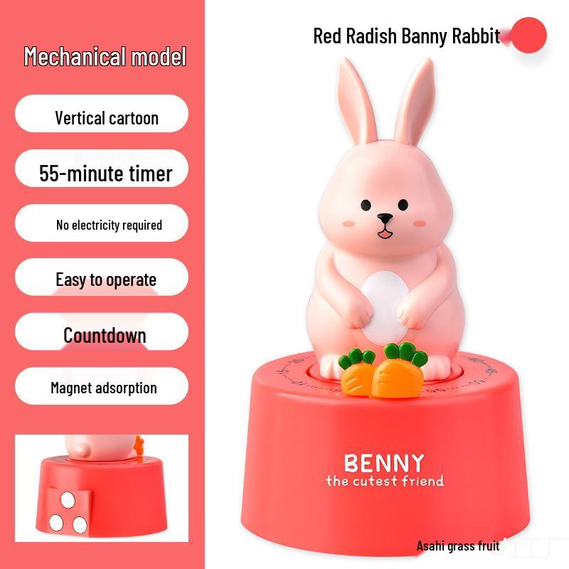 Dual-use Timer: Learning, Time Management & Kitchen Alarm Clock for Students & Children