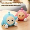 Silicone Egg Party Night Light: Cute Cartoon Bedroom Atmosphere Lamp for Kids' Birthday
