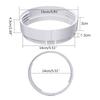 Air Conditioning Window Accessories Set Exhaust Hose Connector for Mobile Air Conditioning Adjustable Window Seal