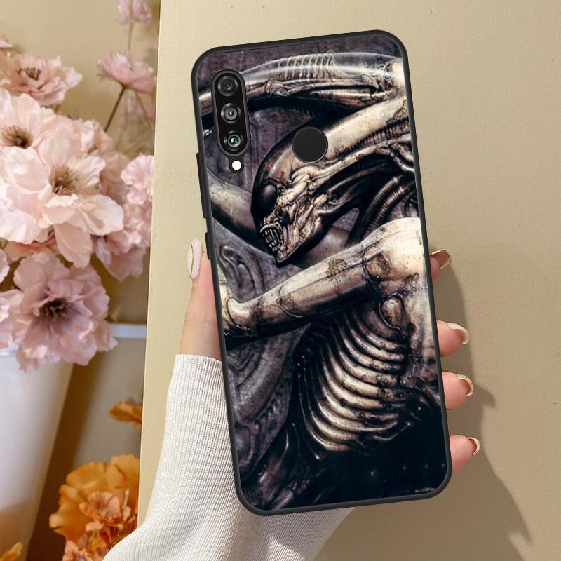 

Чехол Hr Giger Li II для Huawei P40 Lite P20 P50 P30 Pro P Smart Z 2019 Nova 5T для Honor 50 P Smart Z