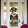 2025 Graduation Hanging Sign for Front Door Class of 2025 Congrats