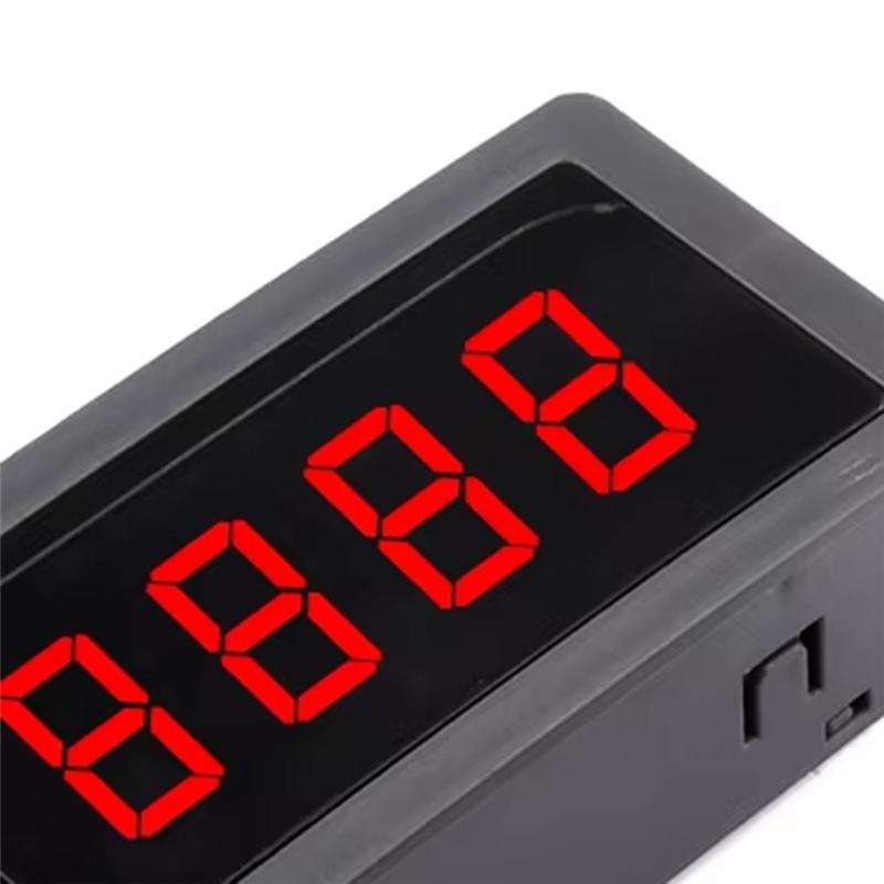 Portable 9999RPM Tachometer Digital LED Counting Meter DC 8-24V Gauge Speed Meterwith NPN 5V Hall Magnet Sensor Switch