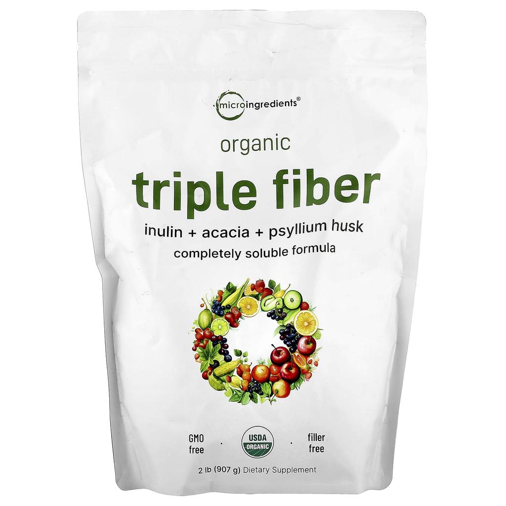 Organic Triple Fiber, 907G (2Lb)