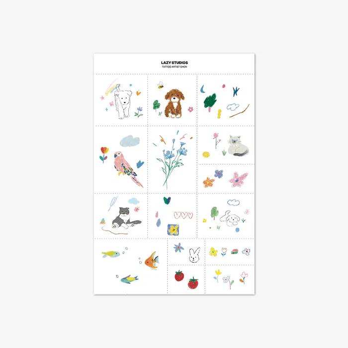 

Тату-мастер Охон 01 Временная наклейка-тату